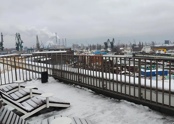 Be - żurawie - Shipyard, Center, Parking, Rooftop Apartament Gdańsk